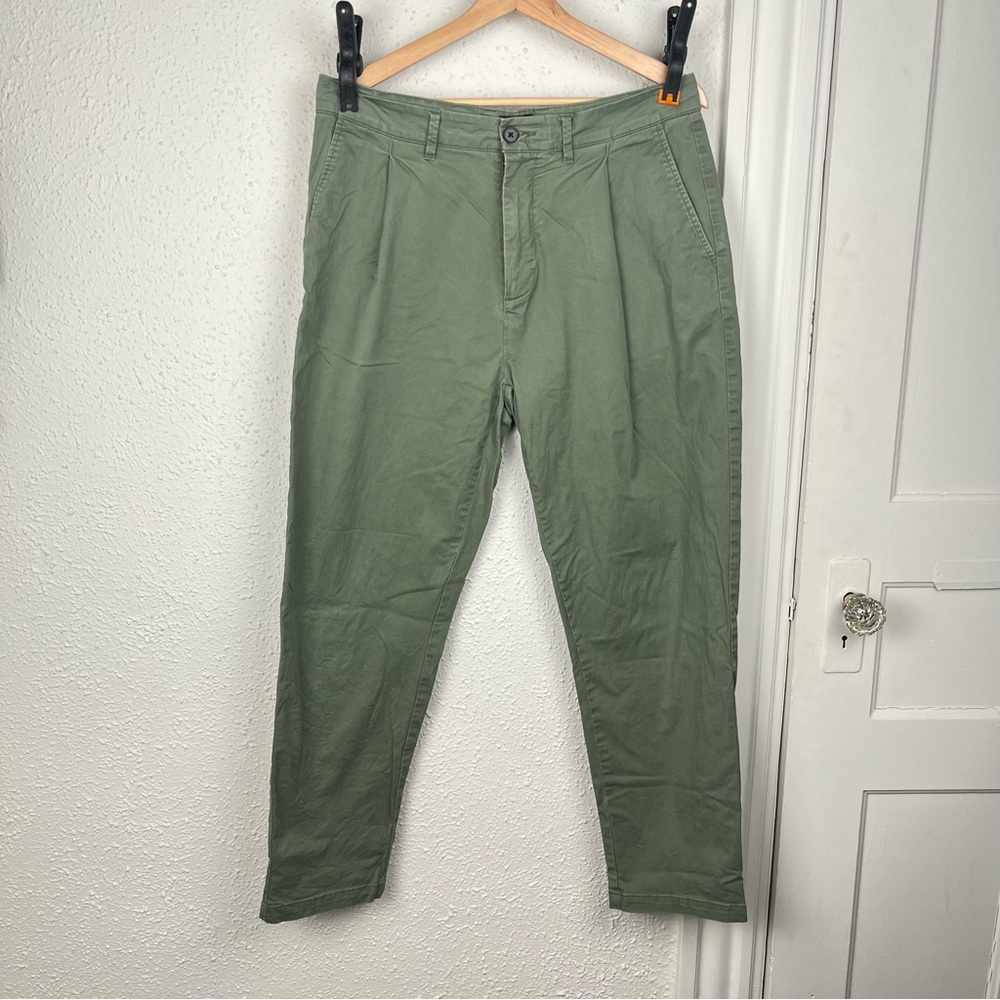 Frank & Oak Olive Green Chinos 32x31
